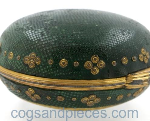 Johnson Shagreen Pocket Watch