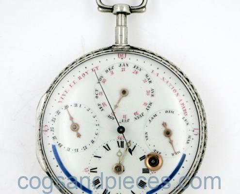 IMG_7875 French Revolutionary Centre Seconds Pocket Watch