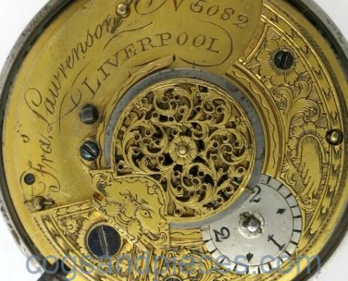 Francis Lawrenson Liverpool Pocket Watch