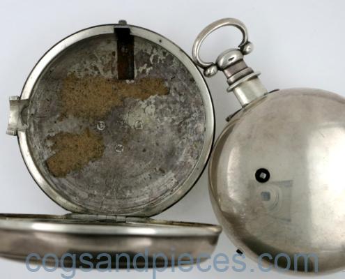 Silver doctors dial pocket watch
