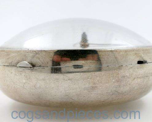 Silver doctors dial pocket watch