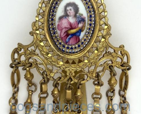IMG_3411 Gilt enamel chatelaine