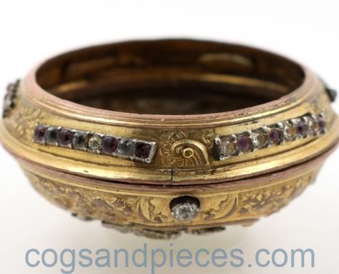 gem set watch case