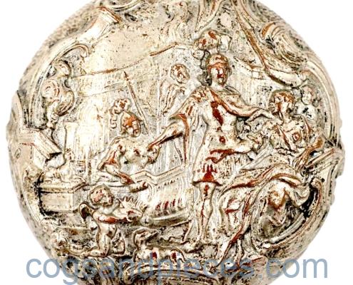 18thc.  repousse case castings