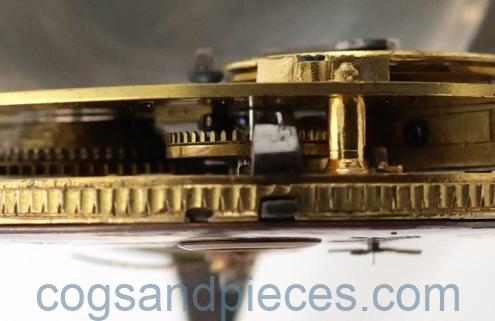 Automaton verge pocket watch