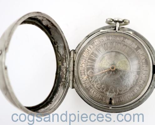Retrograde wandering hour Dial Pocket Watch