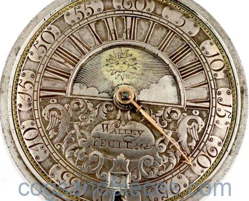 IMG_0577 Retrograde wandering hour Dial Pocket Watch