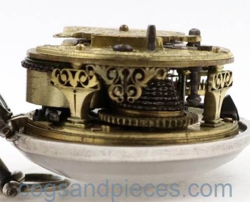 Retrograde wandering hour Dial Pocket Watch
