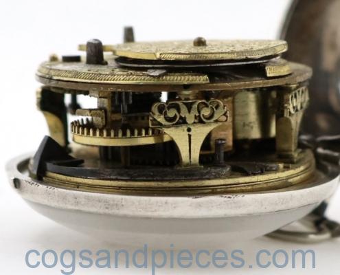 Retrograde wandering hour Dial Pocket Watch