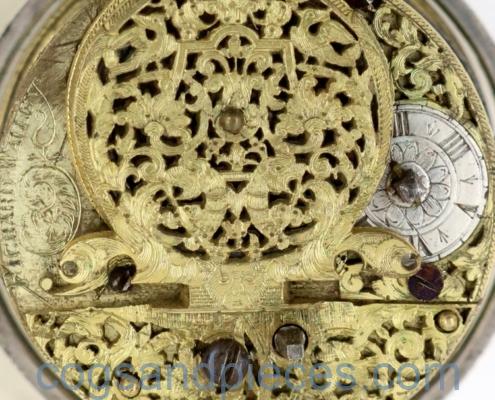 Retrograde wandering hour Dial Pocket Watch