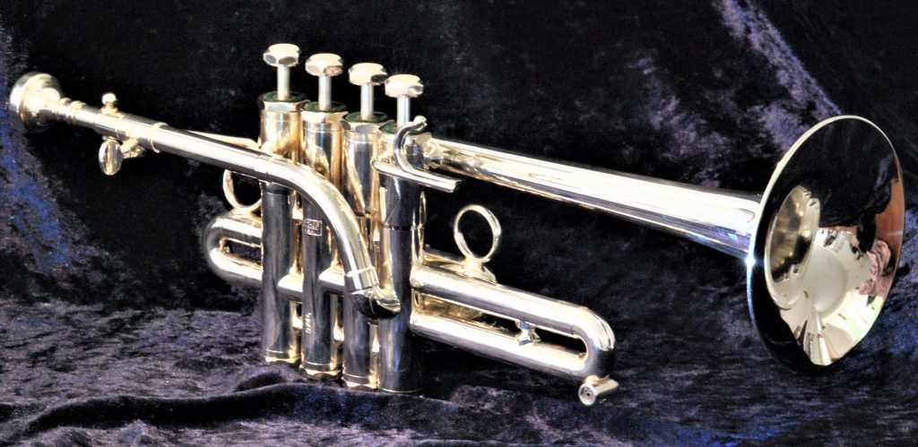 Brass Instruments Trumpet With Bugle Horn 3 Valve Mouthpiece at Best Price  in Roorkee