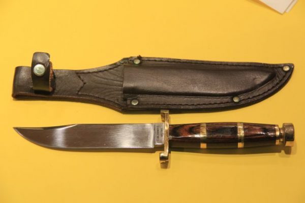 Scout Manico Legno con Elsa e Ghiera Ottone cm 23,5