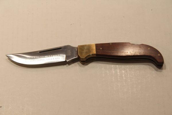 Jaguar Coltello Sportivo Manico Legno Palissandro cm 20