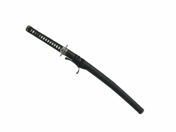 Replica WAKIZASHI manico semplice nero - immagine 2