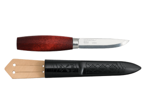 Mora FT01522 Coltello A Lama Fissa Giallo – Compatto E Sicuro Per Spelare Cavi, Unisex