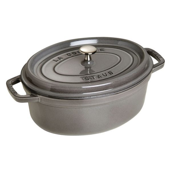 Cocotte ovale in Ghisa 29 cm. ( Staub )