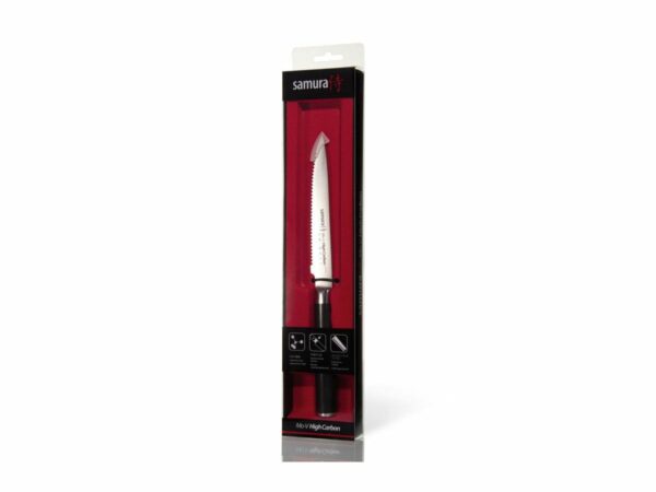 Samura serie MO-V coltello pomodori, cm 12 - immagine 2