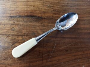 Cucchiano Moka INOX manico celluloide