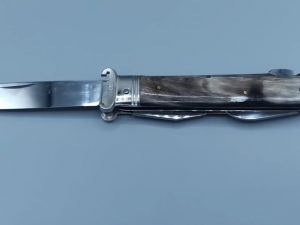 Coltello con Estrattore Manico vero Corno - 4 Lame