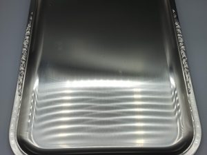 Vassoio Serie Arcadia Inox 18/10 Satinato con Manici cm 40x30