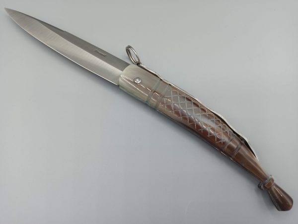 Piscitelli - Coltello "Romano" Manico in Corno Bovino o Bufalo cm 33