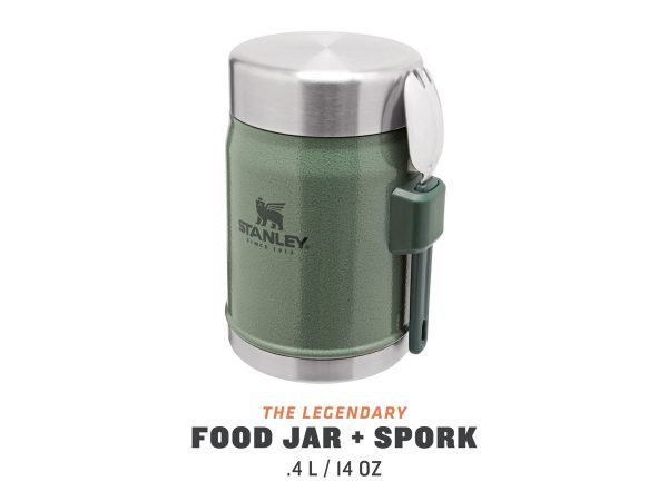 Stanley CLASSIC LEGENDARY FOOD JAR + SPORK 14oz /400ml - immagine 2