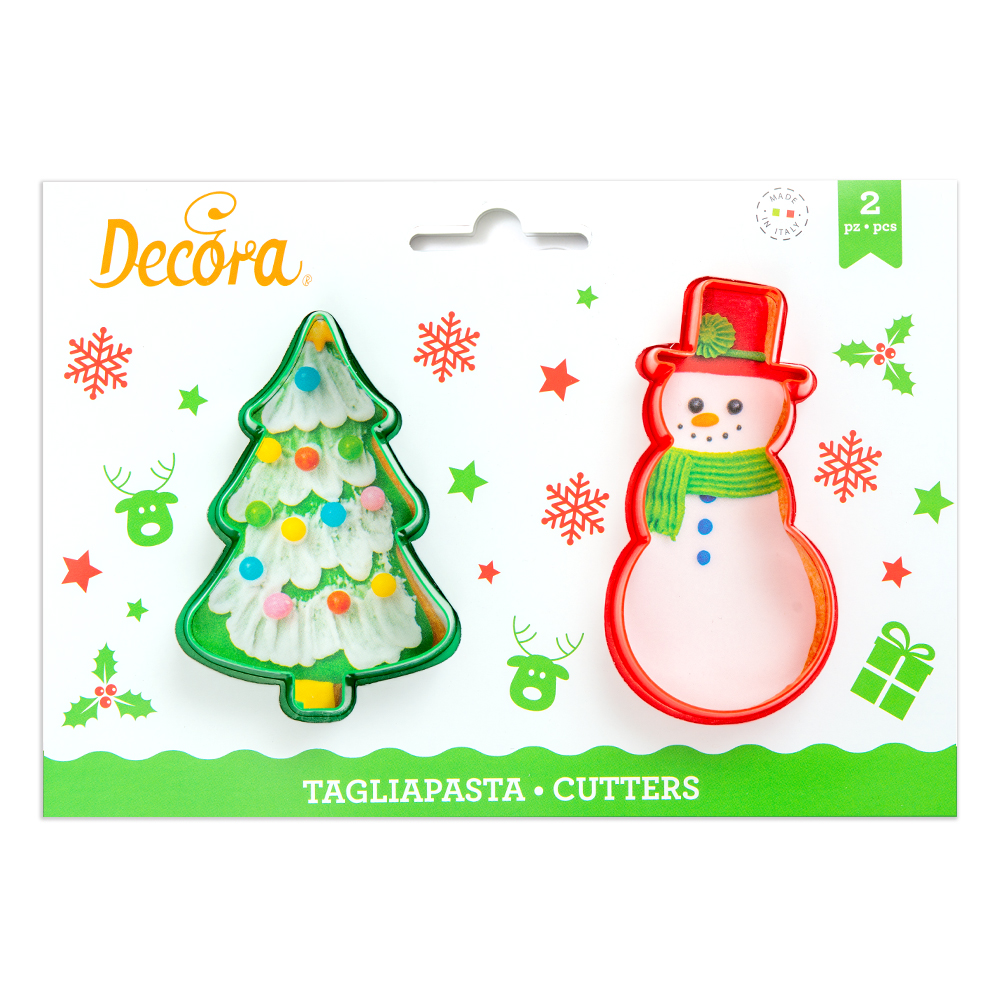 Decora Set Tagliapasta Natale, Carnevale e Pasqua