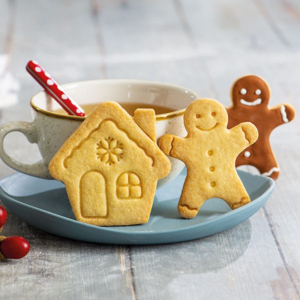 Tagliapasta Gingerbread Man & House