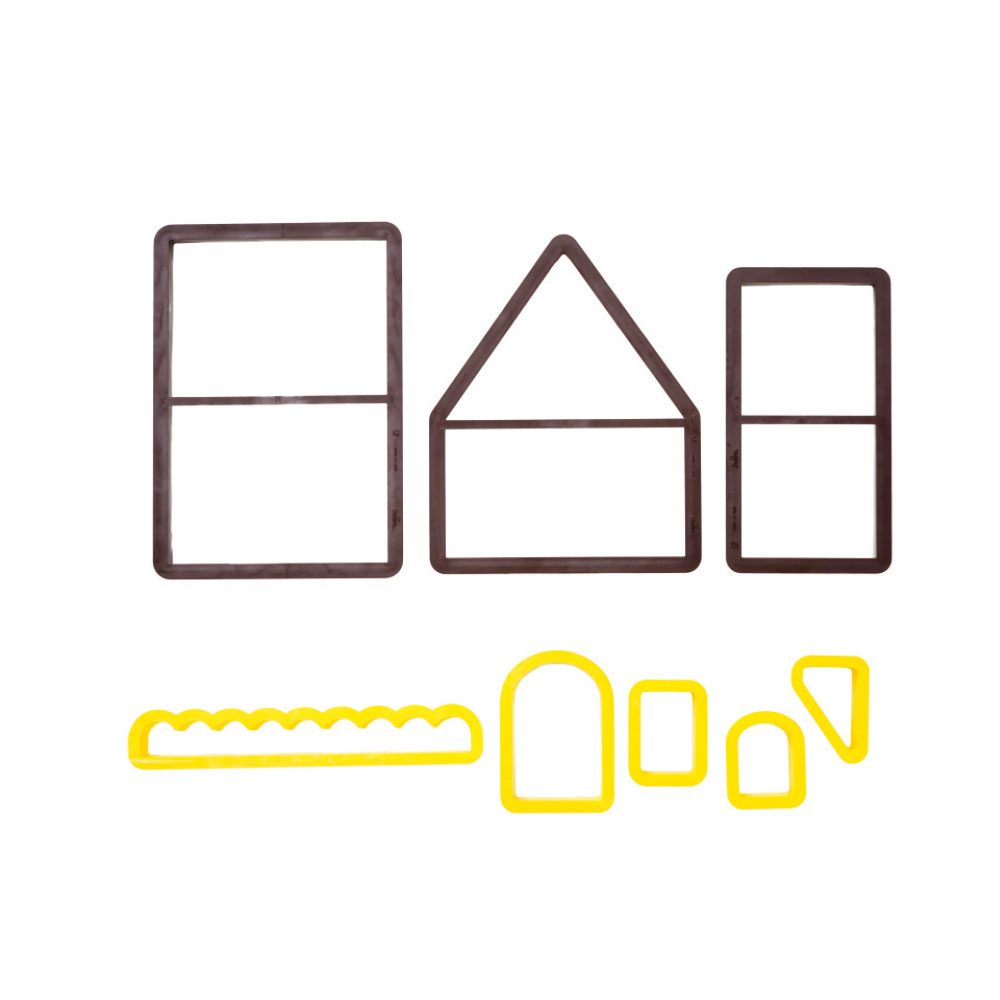 Decora Set Tagliapasta 8 Pezzi Casetta delle Fiabe