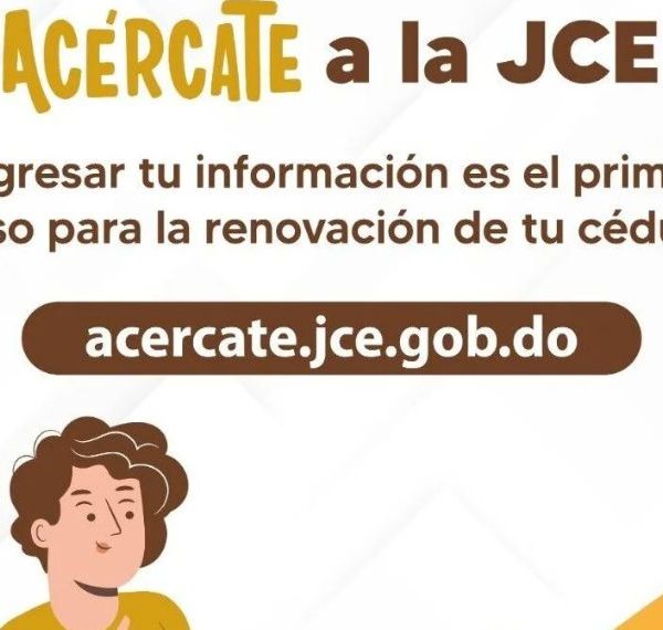 JCE habilita formulario digital “Acércate” para actualizar datos de la ciudadanía con miras a nueva cédula