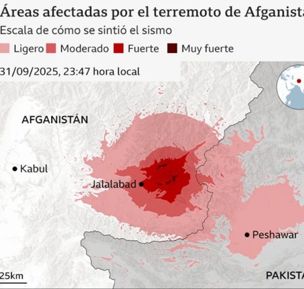 Decenas de muertos en un potente terremoto en Afganistán