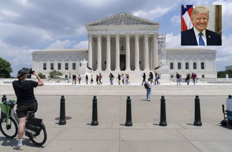 El poder presidencial de Trump podría ser ampliado por la corte suprema de los Estados Unidos