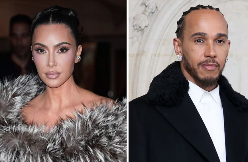Kim Kardashian y Lewis Hamilton disfrutan de un romántico fin de semana en Reino Unido
