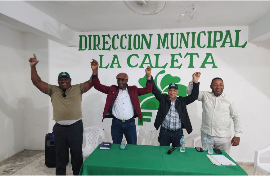 Se compacta la fuerza del pueblo en el municipio de La Caleta