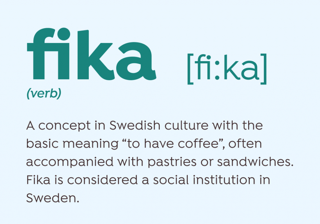 Definition of the word "Fika"
