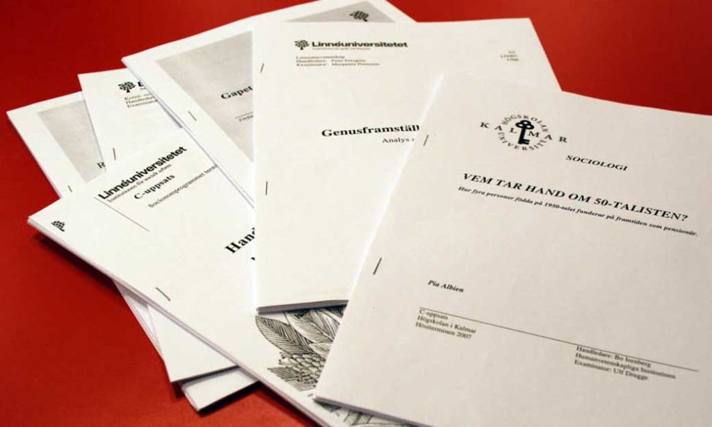 official documents written in Swedish