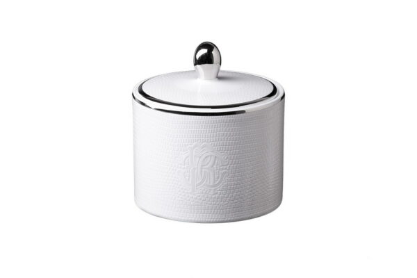 LIZZARD PLATINUM SUGAR BOWL