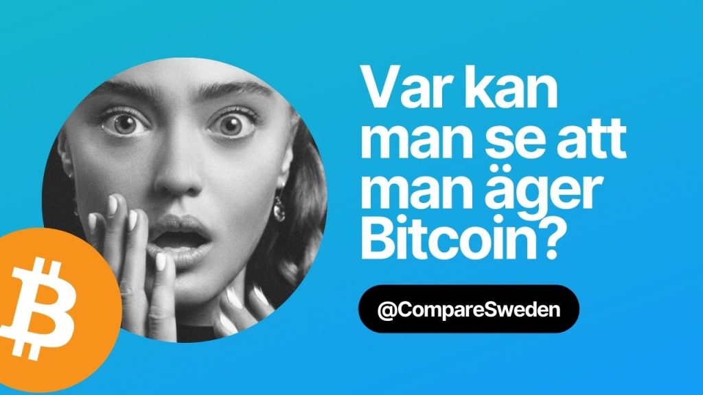 Hur kan du se om du äger Bitcoin