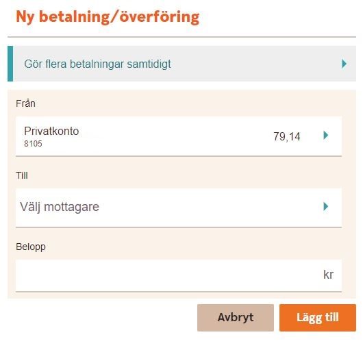 Hur betalar jag en faktura med Swedbank?