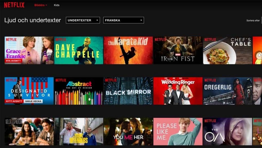 Ändra språk på Netflix - Steg-för-steg guide