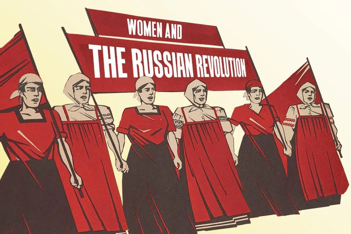 women russian revolution