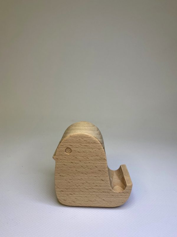 support-telephone-bois-oiseau