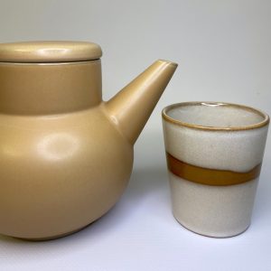 ceramic bubble tea pot sand