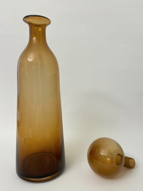 grande bouteille en verre marron Jolipa