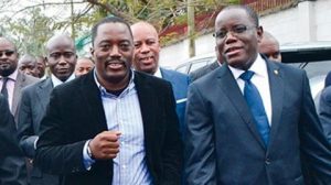 "Joseph Kabila" et Aubin Minaku