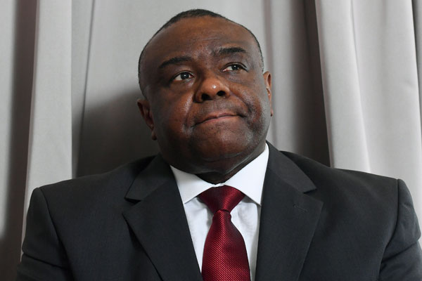 Former vice-president of Democratic Republic of Congo Jean-Pierre Bemba. AFP PHOTO