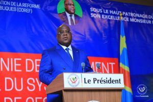 Président de la République Félix Antoine Tshisekedi Tshilombo