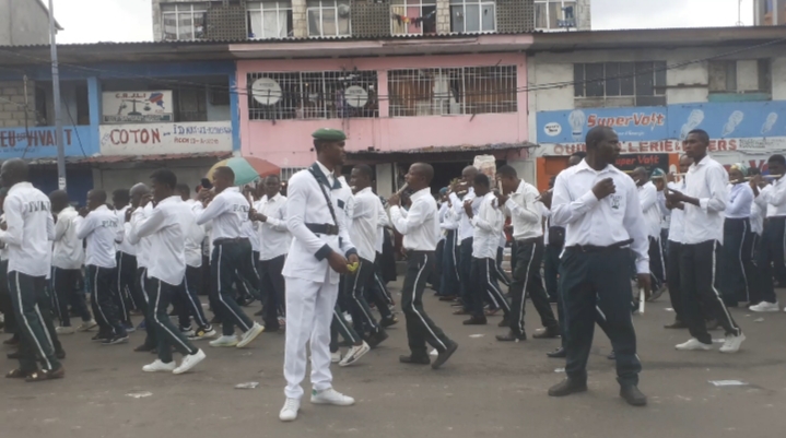 Centenaire du kimbaguisme, des centaines de fidèles dans les rue de Kinshasa