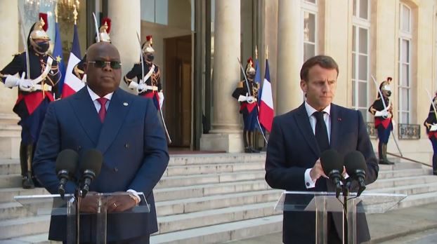 Macron et Tshisekedi à Paris: Tchad, Coronavirus et sécurité à l’Est de la RDC au menu