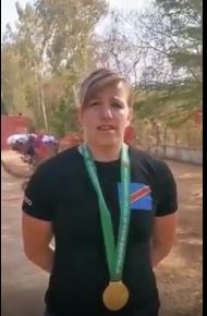 Sport. La Congolaise Marie Branser championne d’Afrique de Judo Sport. La Congolaise Marie Branser championne d’Afrique de Judo